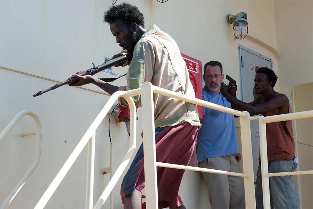 A scene from Captain Phillips