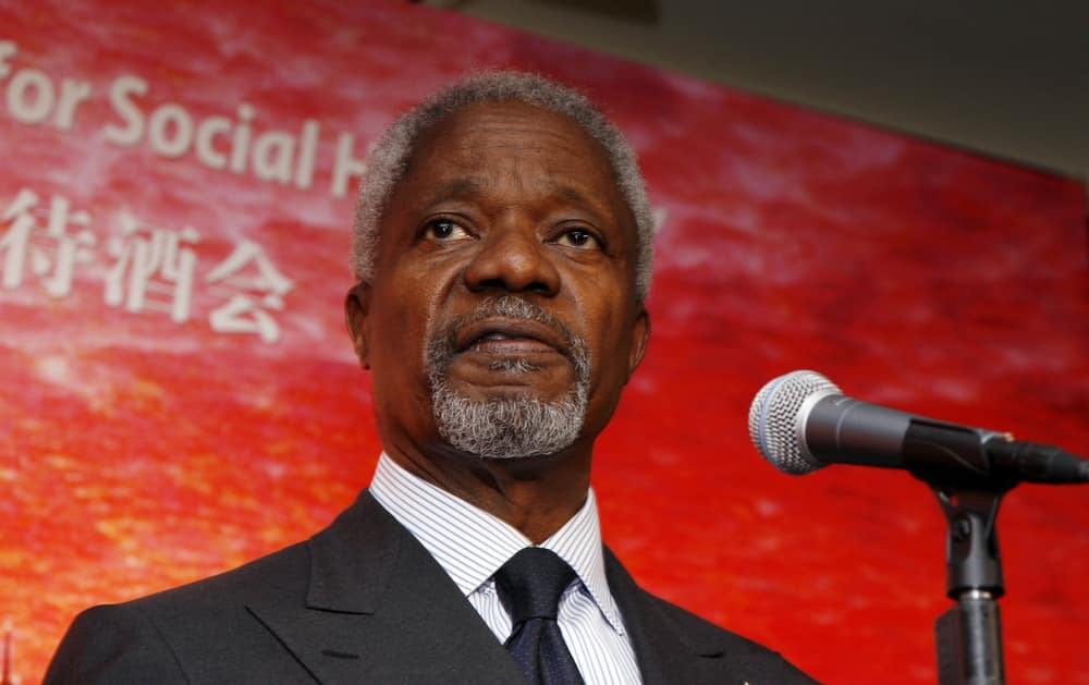 Kofi Annan served as the UN Secretary-General