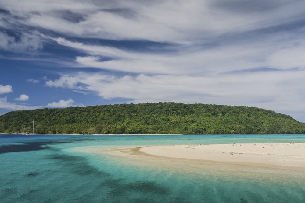 An island in Tonga