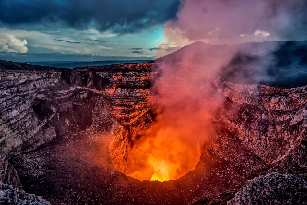 Interesting facts about Nicaragua include its volcanoes