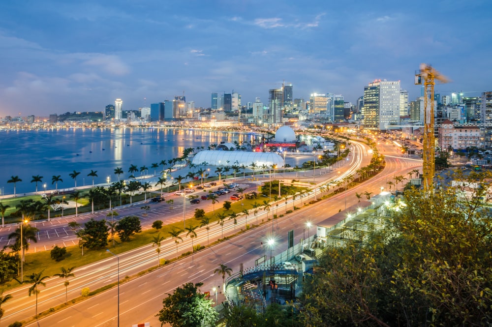 Luanda is the capital of Angola 