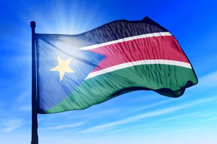 South Sudan's flag