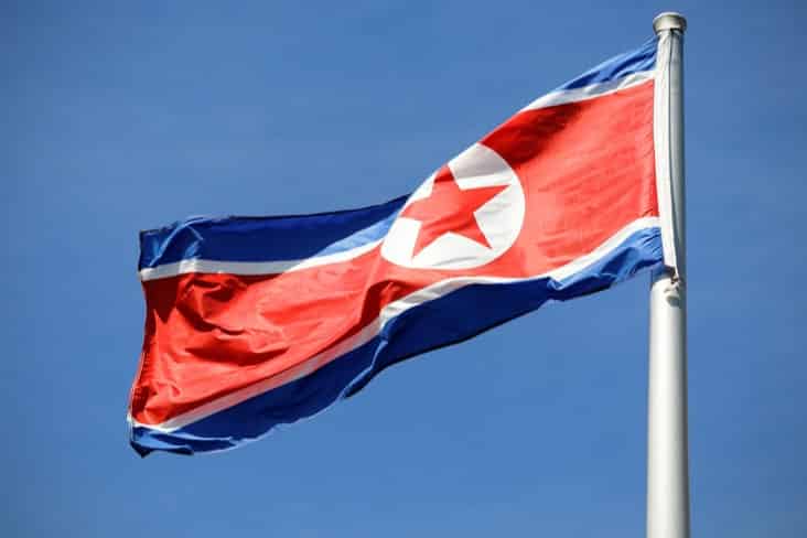 North Korea's flag