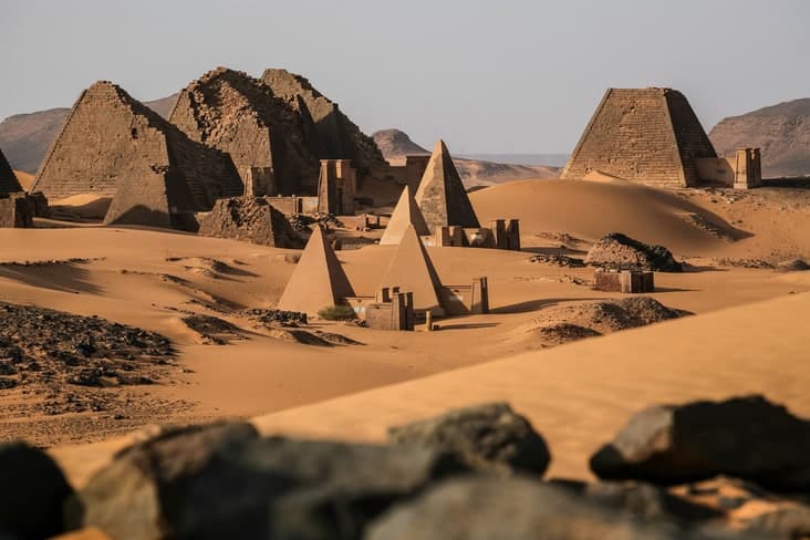 Interesting facts about Sudan include its pyramids