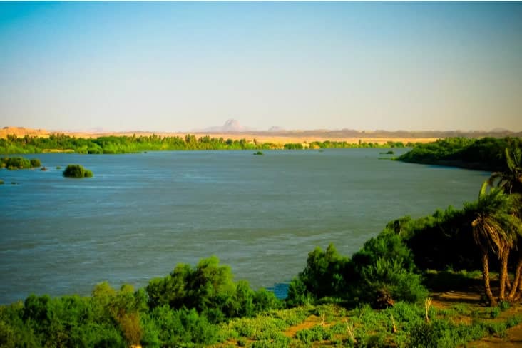 The River Nile in Sudan 