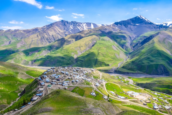 Mountains in Azerbaijan