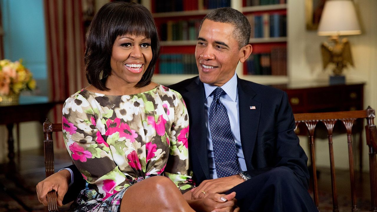 Michelle and Barack Obama