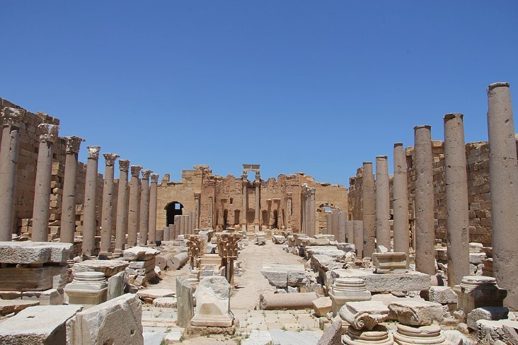 leptis magna libya