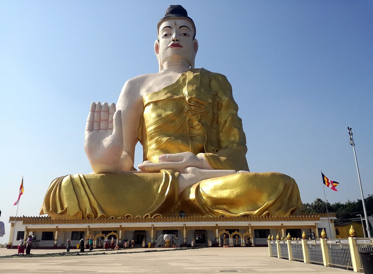 Gautama Buddha, Kyaikhto, Myanmar