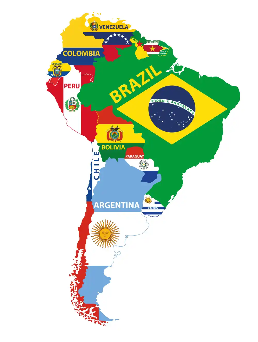 South American Flag Quiz (+ Free Games and Flashcards)