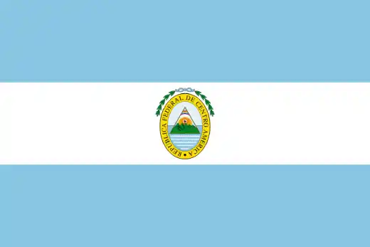 flag of the federal republic of central america