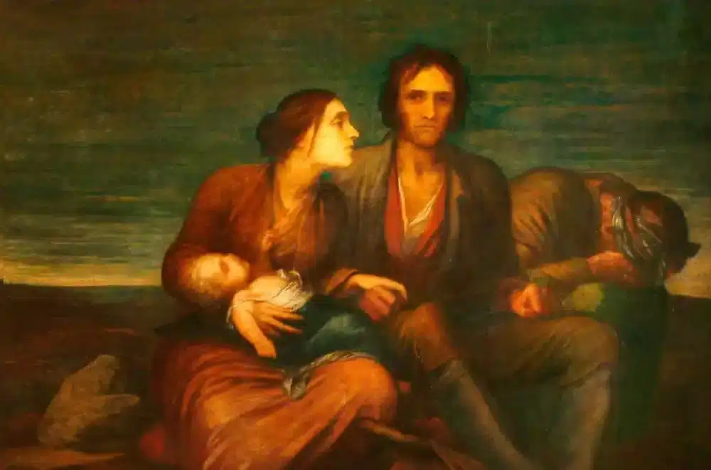 George Frederic Watts 1817 1904 Irish Famine COMWG 132 Watts Gallery Custom