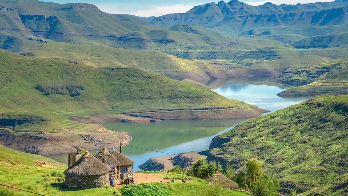 lesotho village