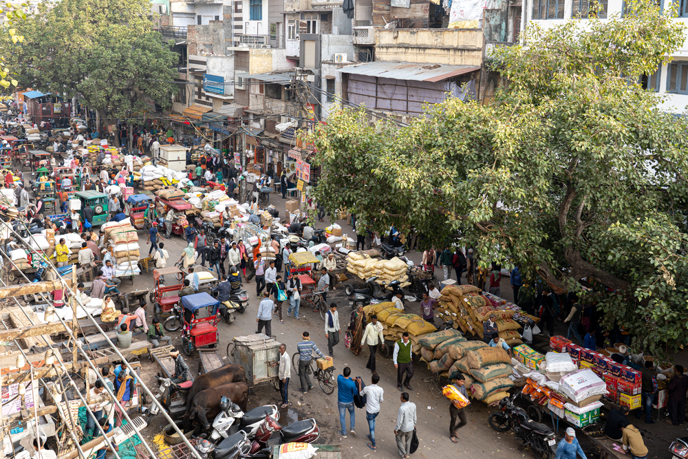 most populated country is india