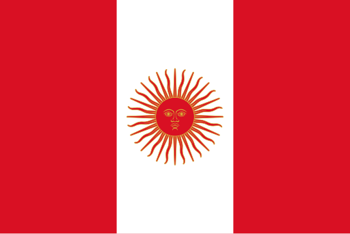 flag of peru may 1822