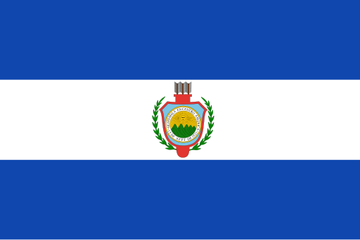 Early Guatemala flag (1843 version)