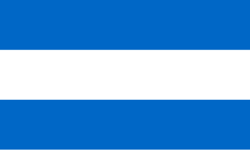Old Nicaragua blue–white–blue flag