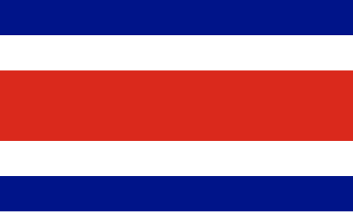 National flag of Costa Rica