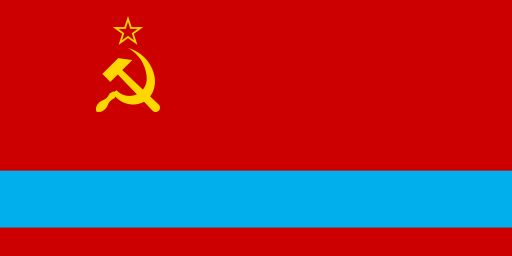 Flag of the Kazakh Soviet Socialist Republic