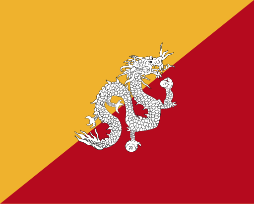 Bhutan flag 1956