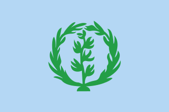 Flag of the Eritrea in the 1950s