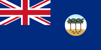 New Zealand administration of Samoa flag