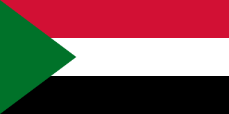 Flag of Sudan and old flag of South Sudan