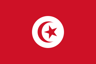 Flag of the Beylik of Tunis and Tunisia