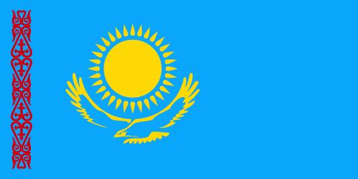 Proposed flag of Kazakhstan
