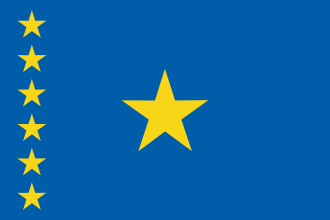Democratic Republic of the Congo historic flag