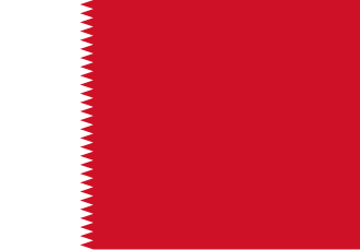 Bahrain flag (1932–1972)