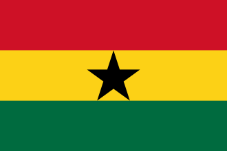 National flag of Ghana in 1957