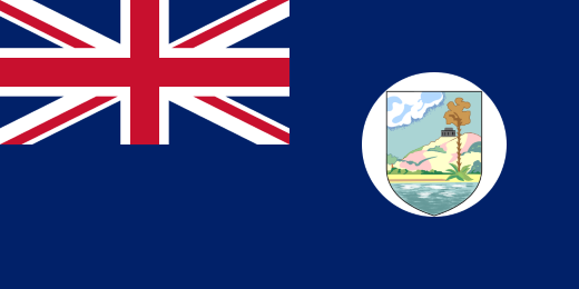 Former Antigua colonial flag