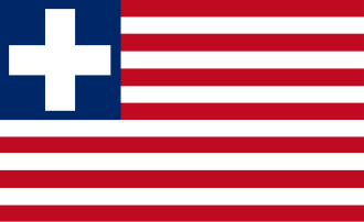 Colonial flag of Liberia