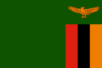 Old Zambian flag