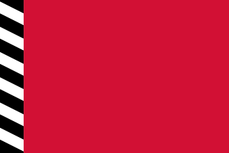 Maldives red flag with Dhandimathi