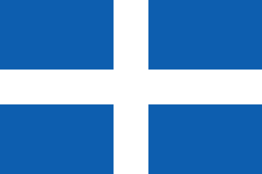 Flag of Greece (1822–1863, 1924–1935, 1975–1978)