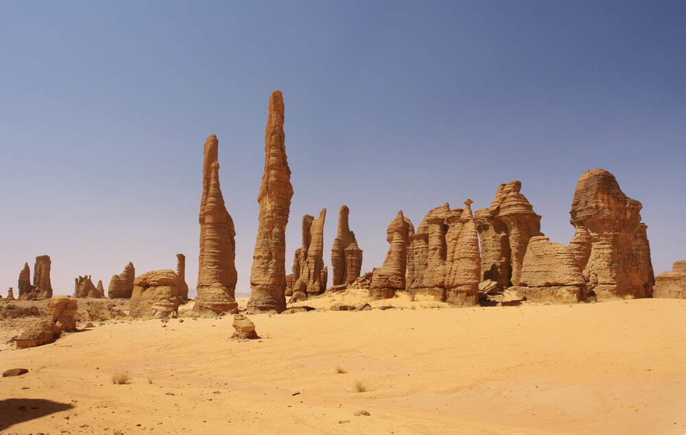 Ennedi Plateau in northeastern Chad