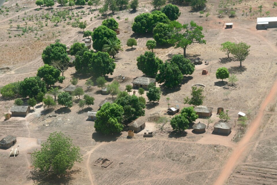 Village in Central African Republic