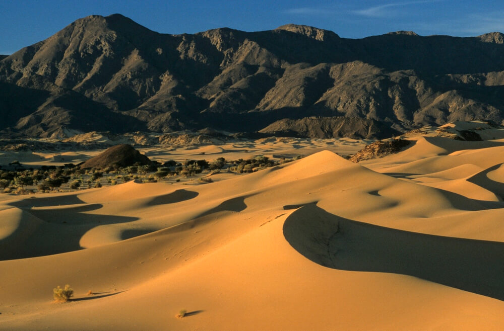 Dunes near Tezirzeut in the Air Mountains Niger