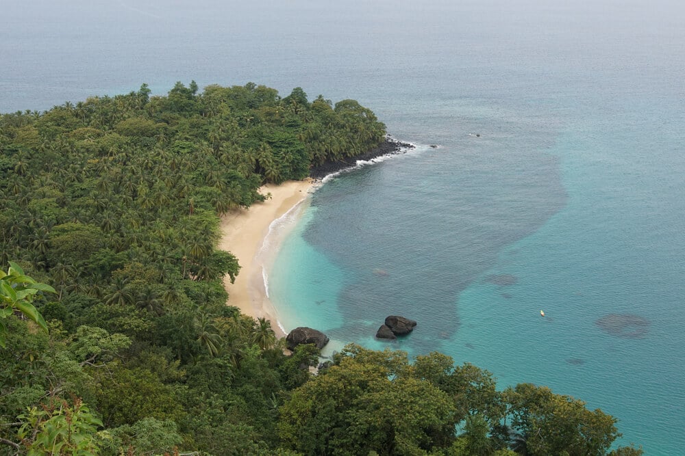 Banana Beach, Príncipe Island
