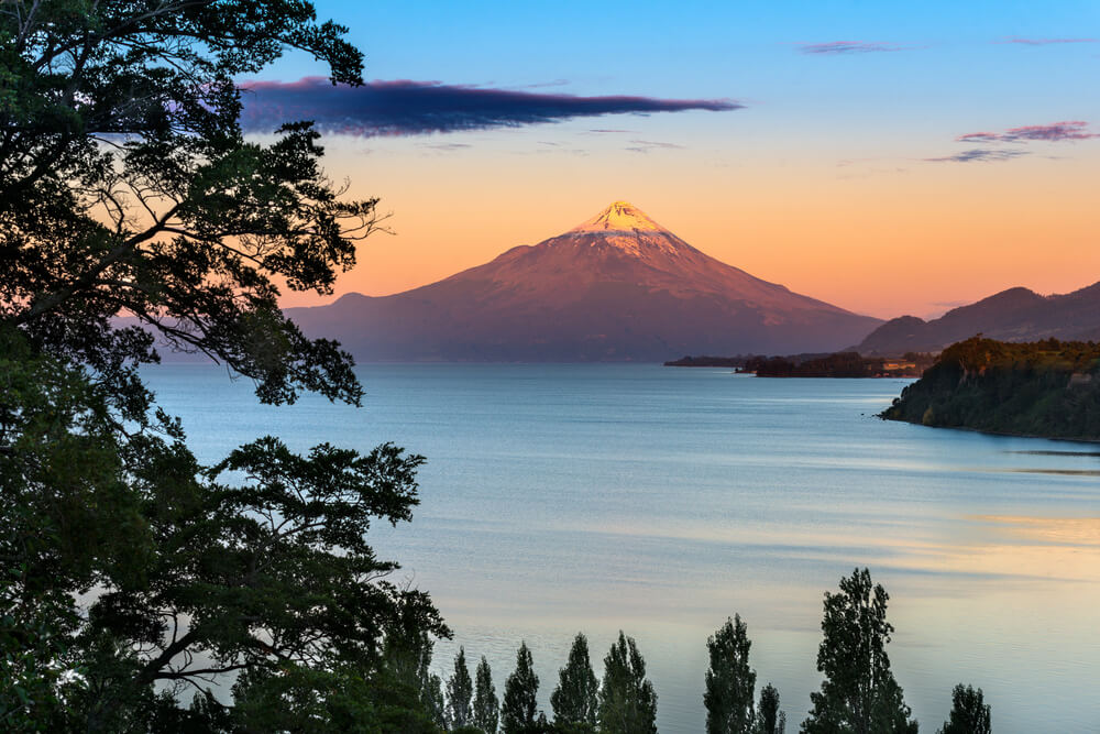 Lake Llanquihue in Chile