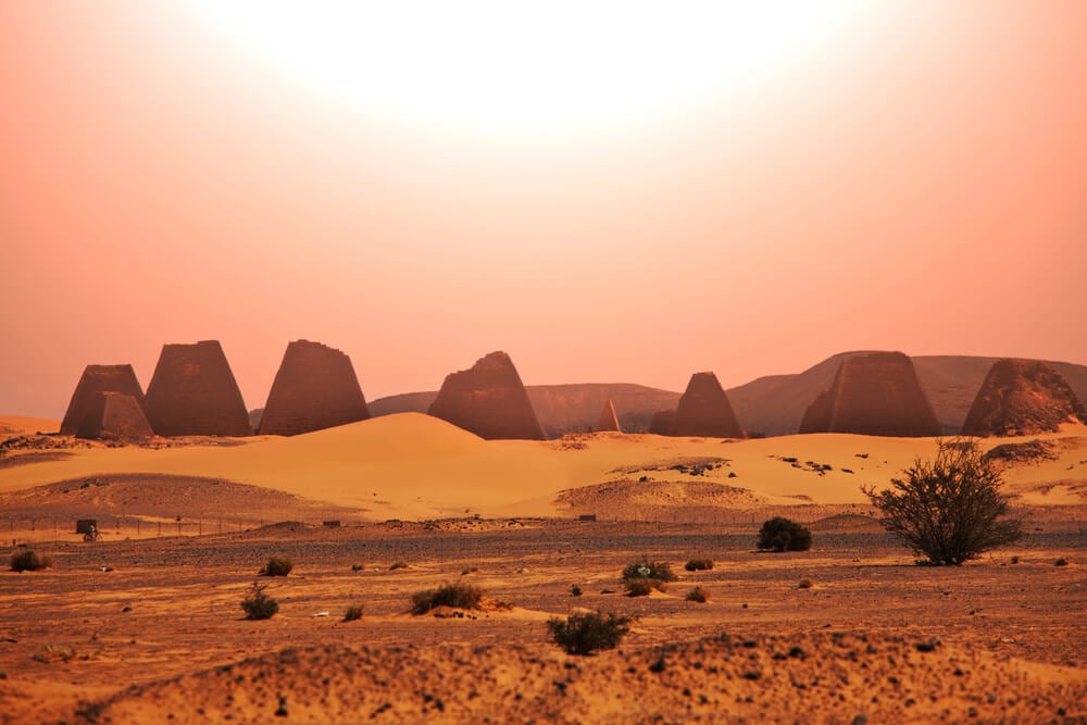 Pyramids in Sudan