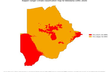 Botswana Climate: Temperatures, Rainfall and Seasons
