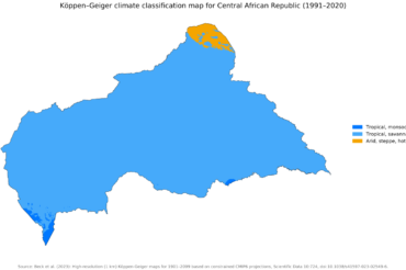 Central African Republic Climate: Temperatures, Rainfall and Seasons