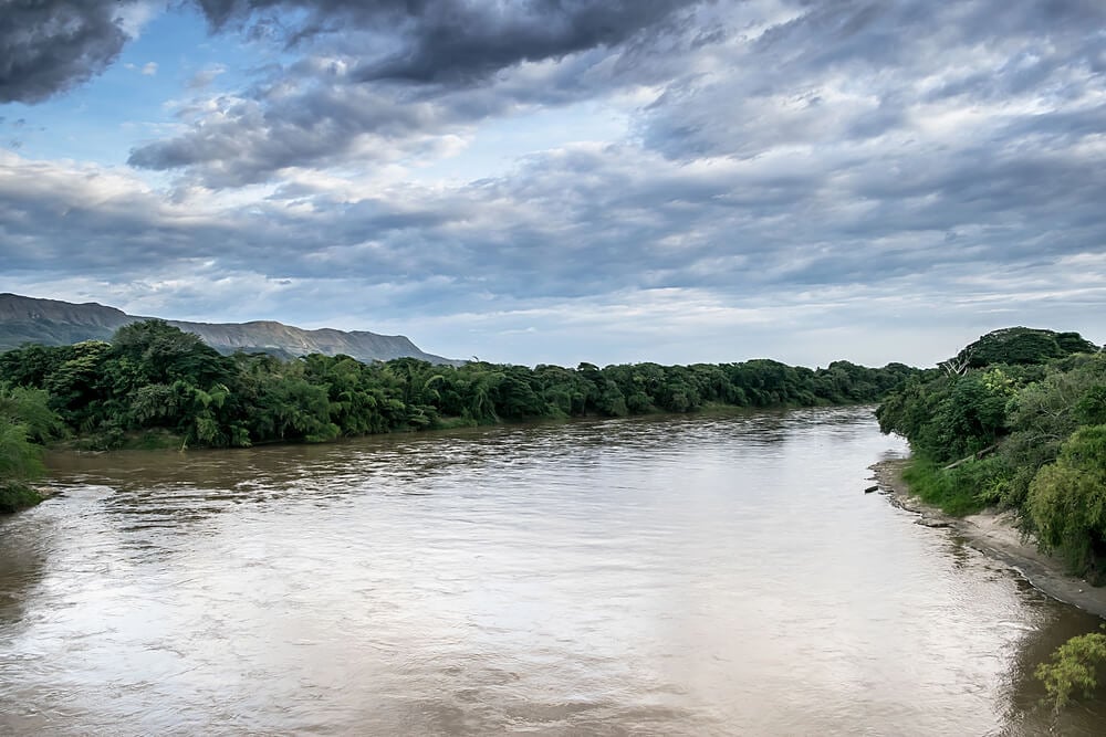Magdalena River. Colombia