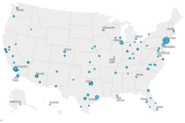 100 Most Populous US Cities
